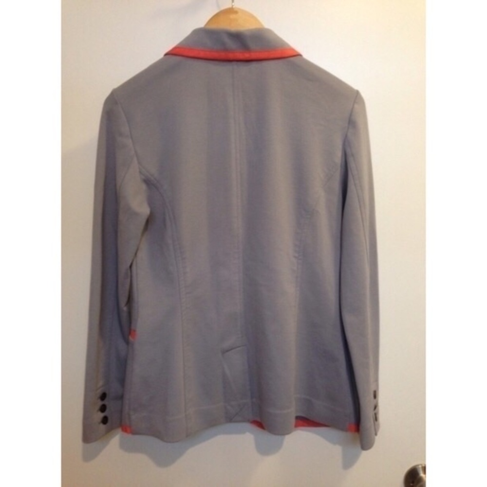 Jockey Coral Trim Grey Blazer - Picture 2 of 4